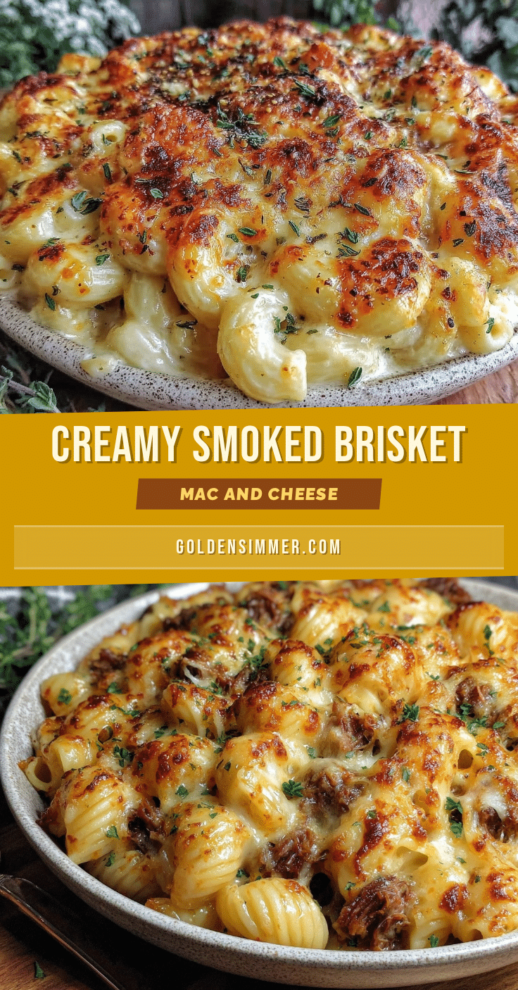 smoked brisket mac and cheese casserole recipe