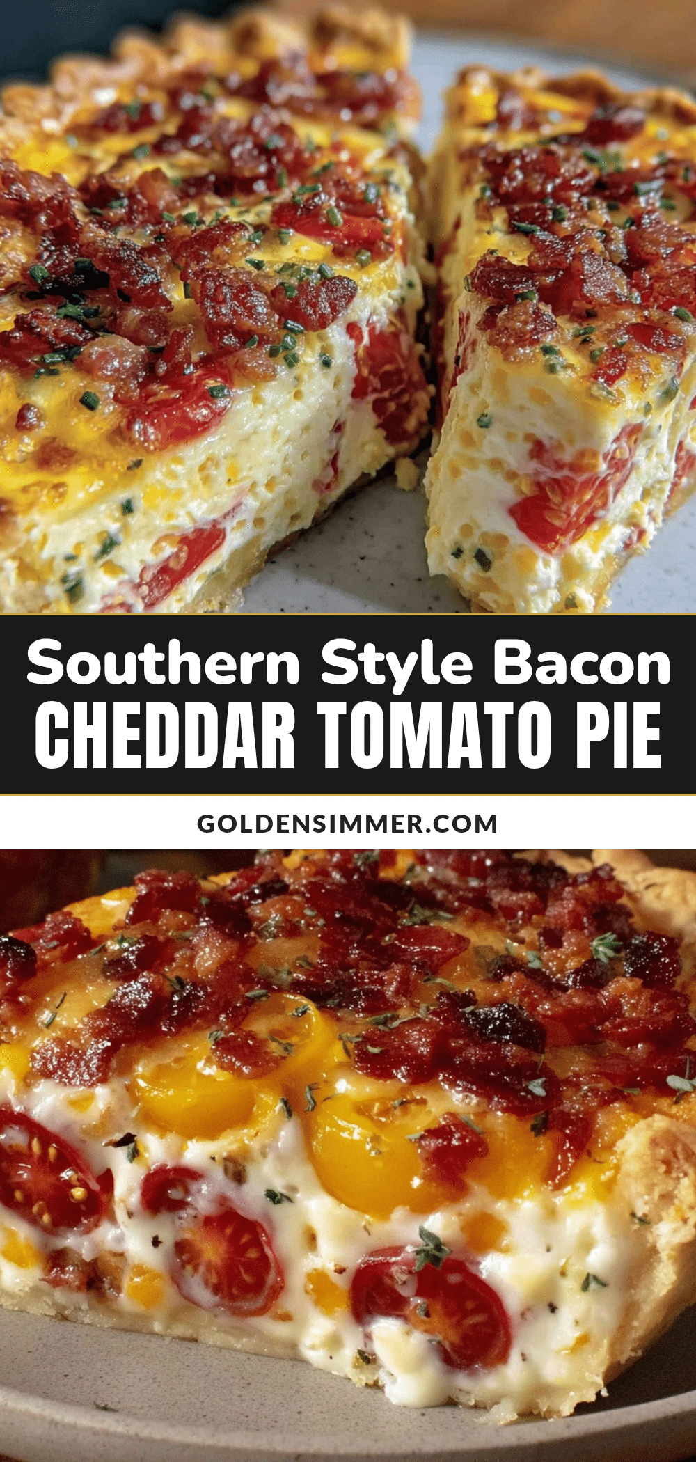 southern style tomato pie recipe