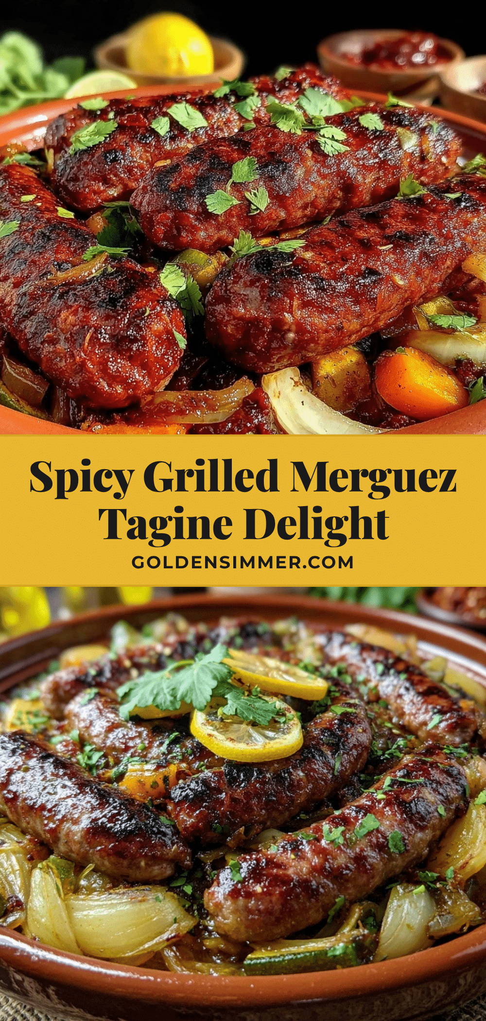tagine grilled merguez recipe