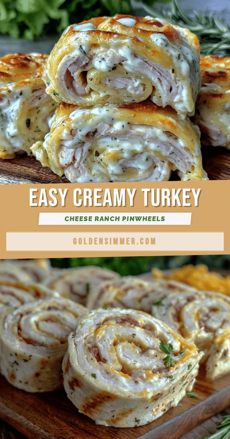 turkey and cheese pinwheels recipe