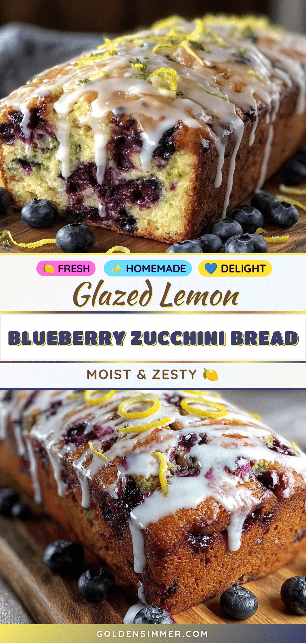 blueberry zucchini bread recipe