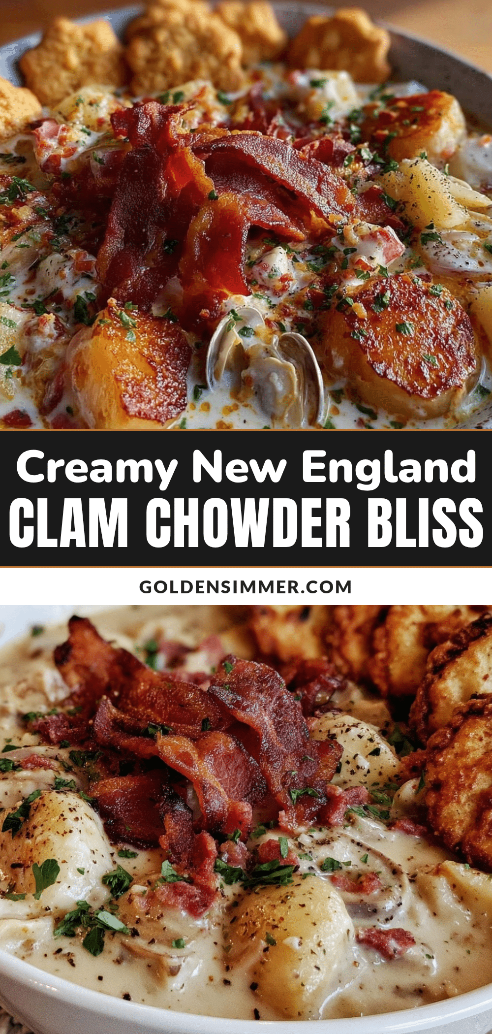 creamy clam chowder recipe