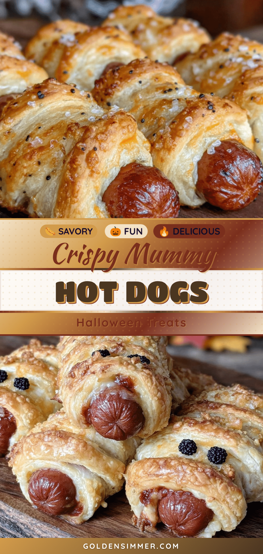 mummy hot dogs recipe