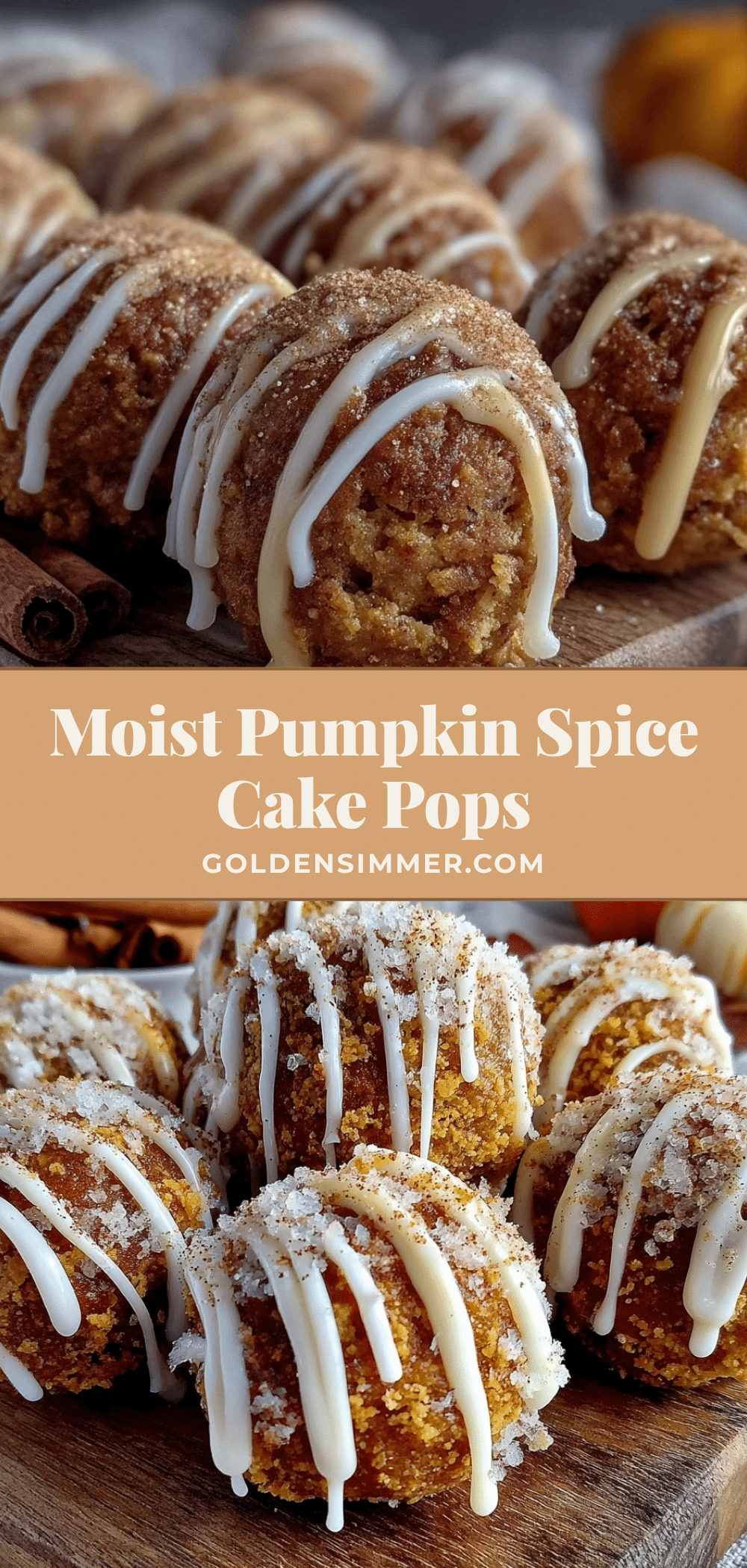 pumpkin spice cake pops recipe
