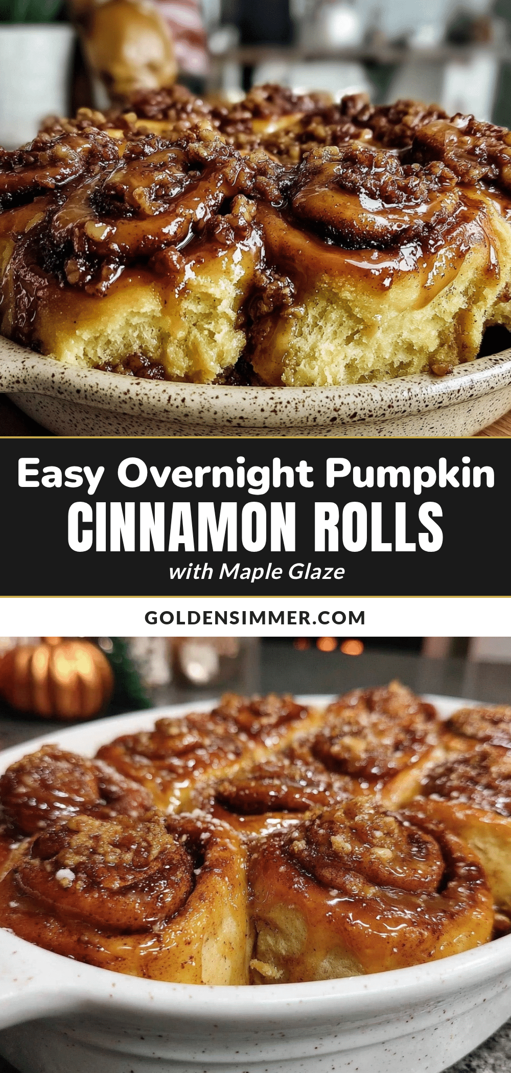 slow cooker pumpkin cinnamon rolls recipe