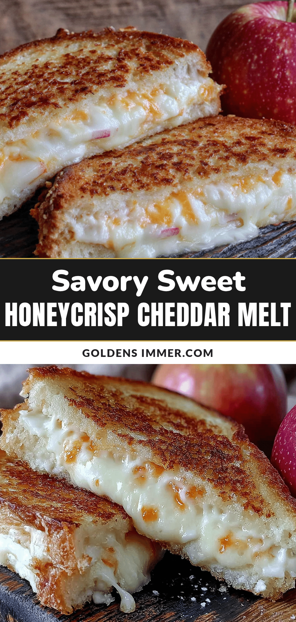 apple cheddar grilled cheese recipe