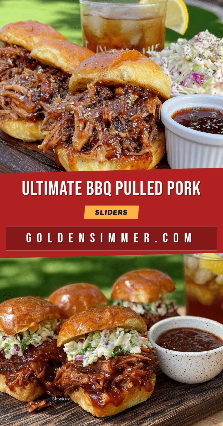 BBQ Pulled Pork Sliders recipe