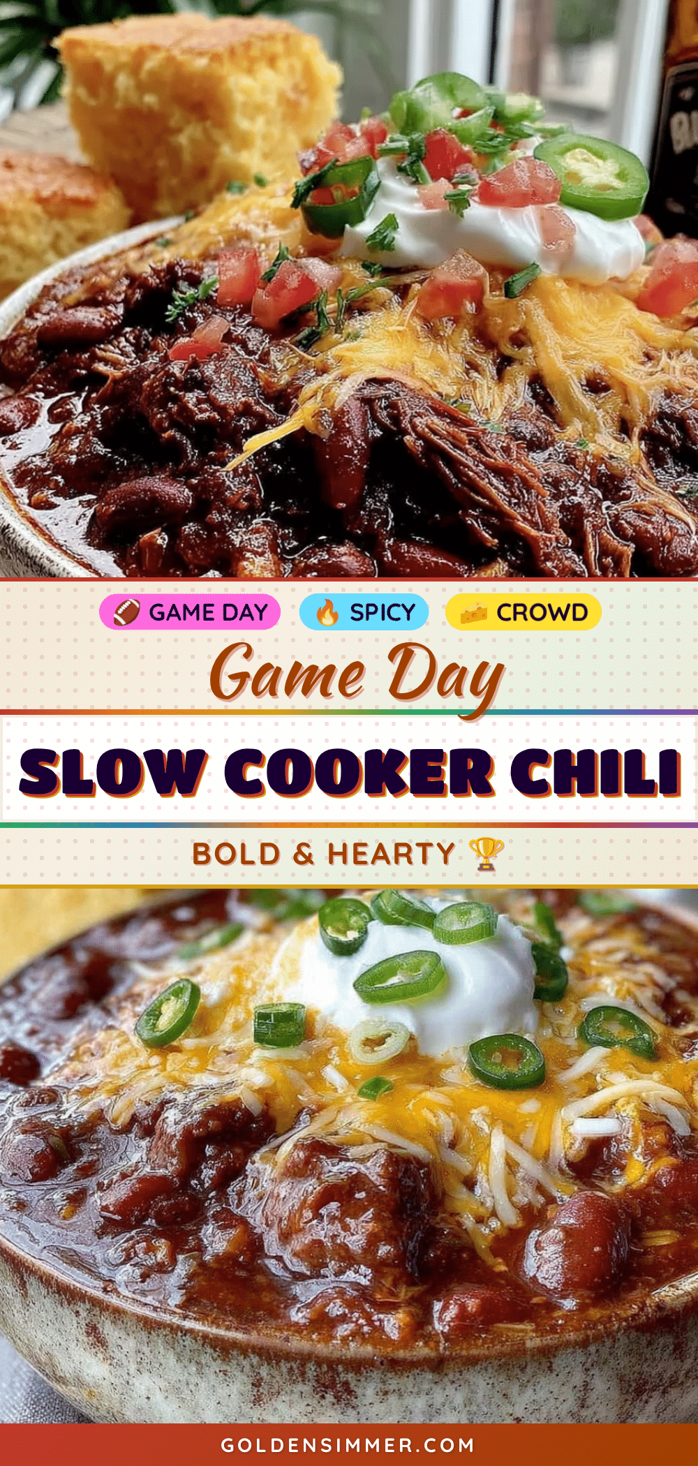 best slow cooker football chili recipe