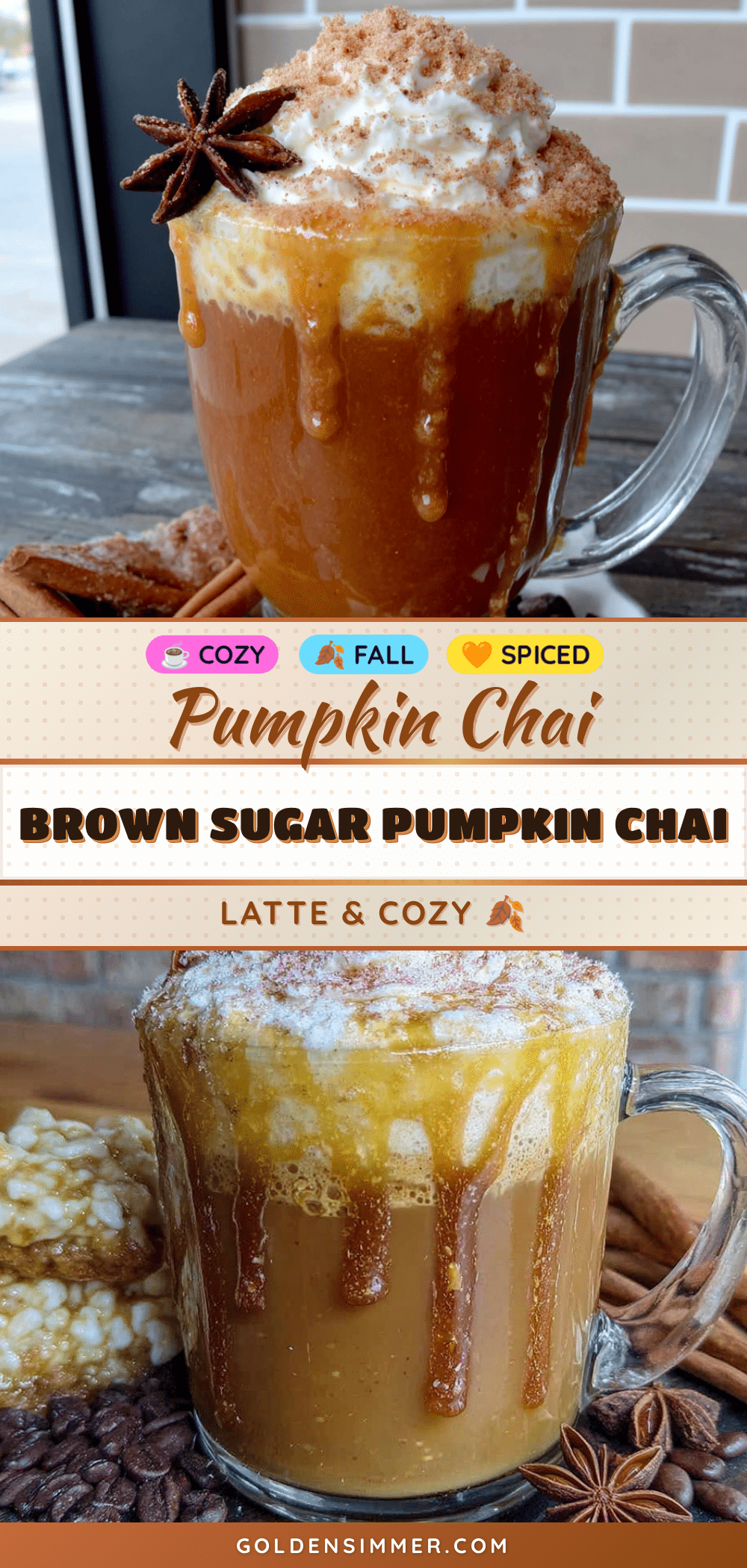 brown sugar pumpkin chai latte recipe