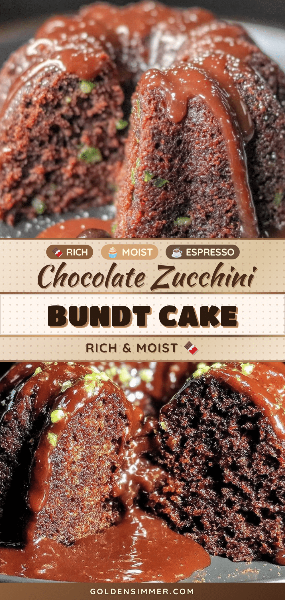 chocolate zucchini bundt cake recipe
