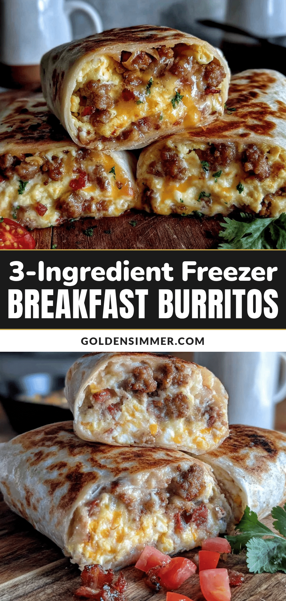 freezer breakfast burritos recipe