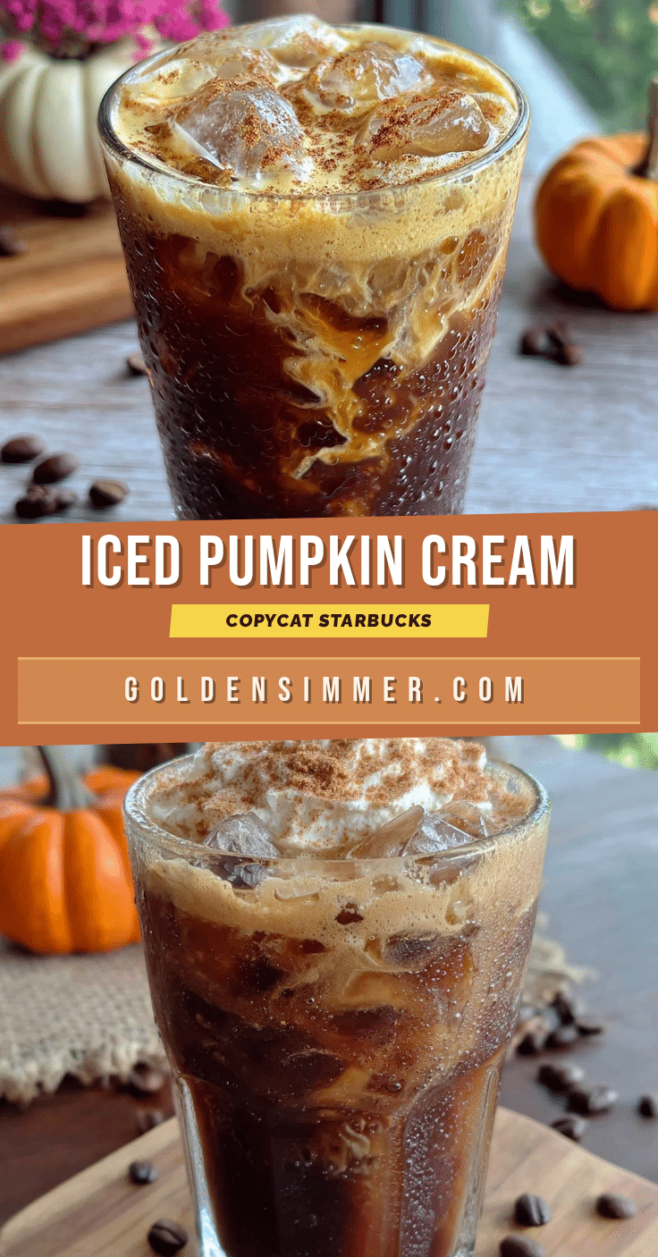 iced pumpkin cream cold brew recipe