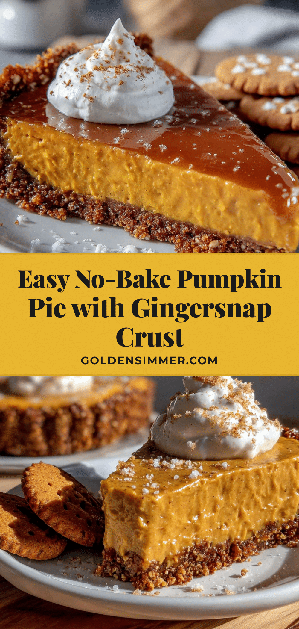 no-bake pumpkin pie recipe