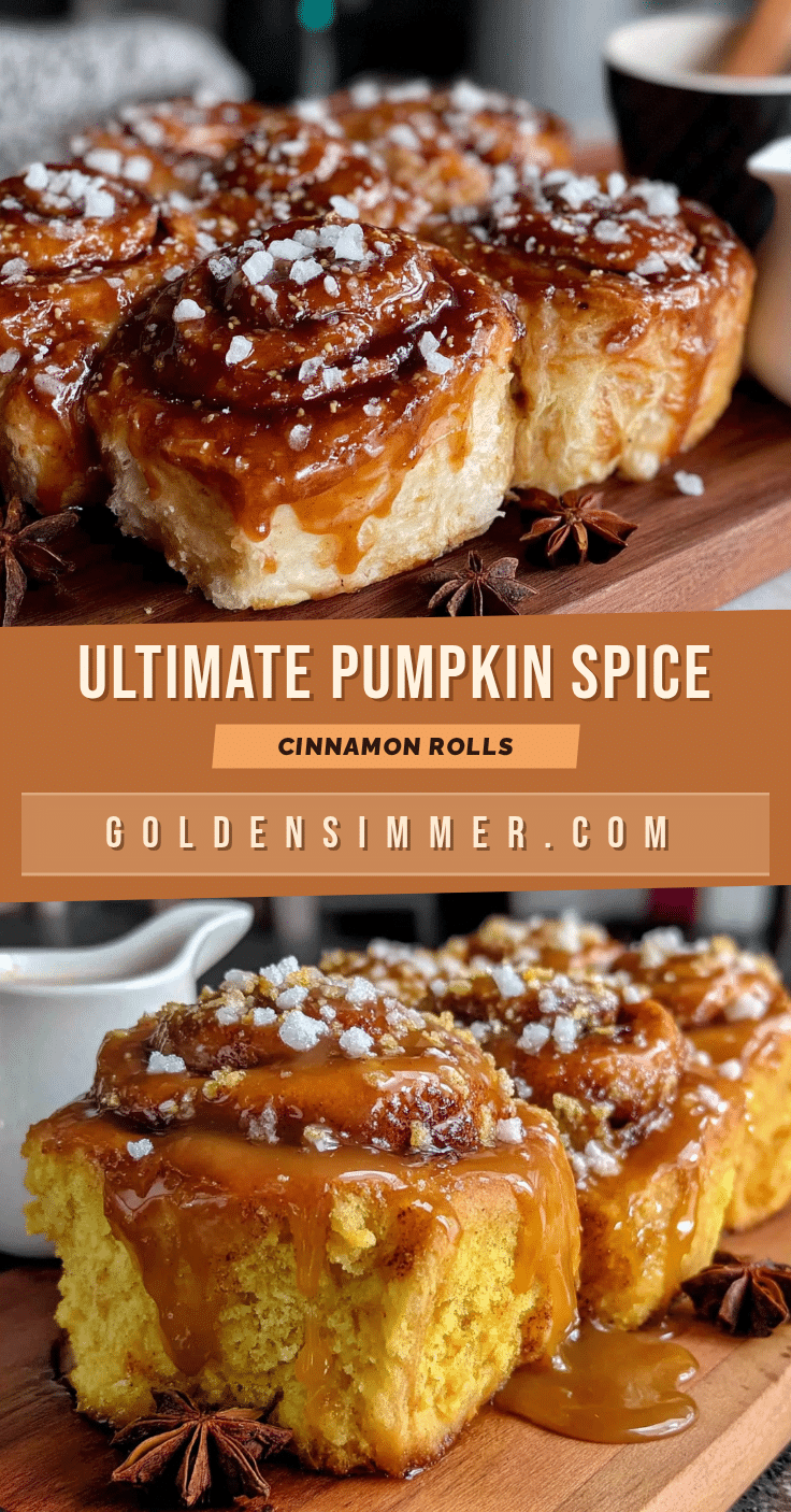 pumpkin spice cinnamon rolls recipe