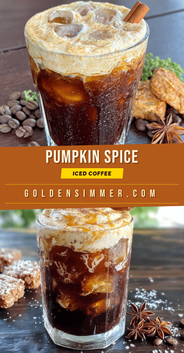 pumpkin spice iced coffee recipe