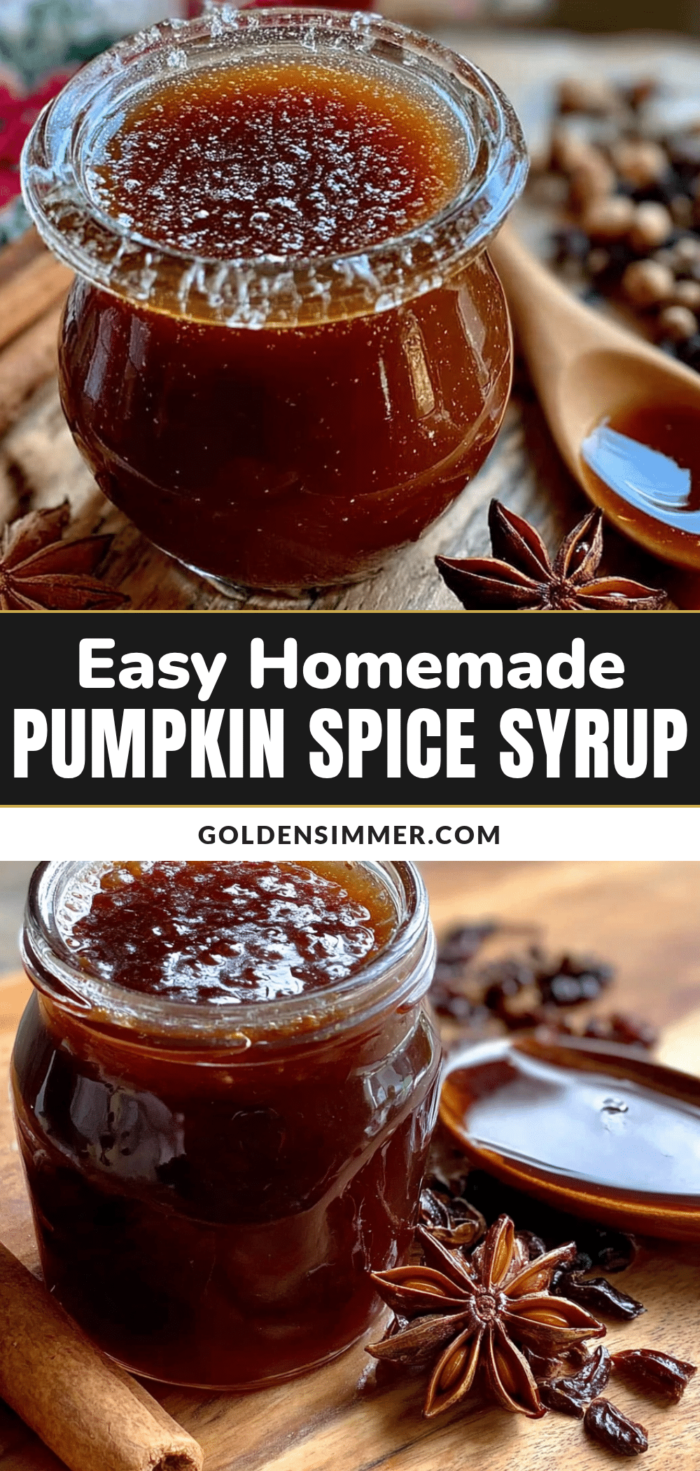 pumpkin spice syrup recipe