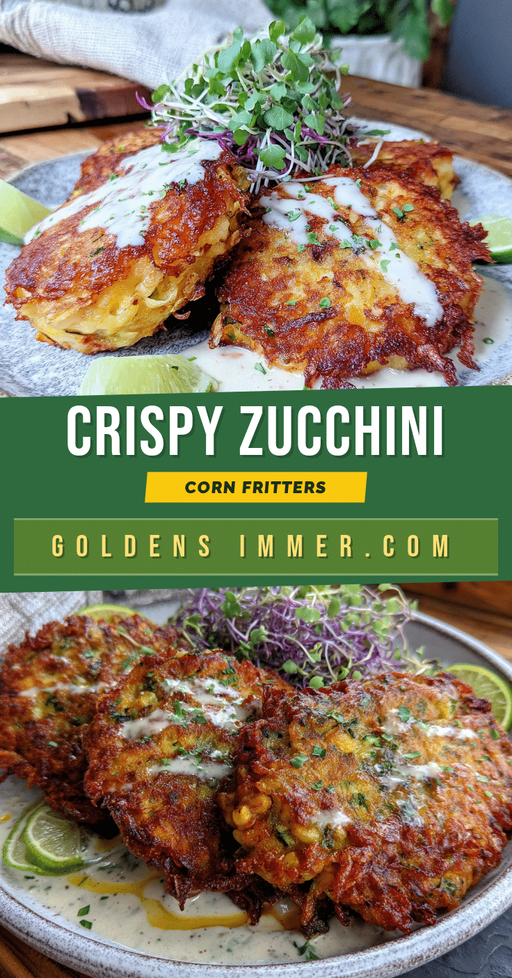 zucchini corn fritters recipe