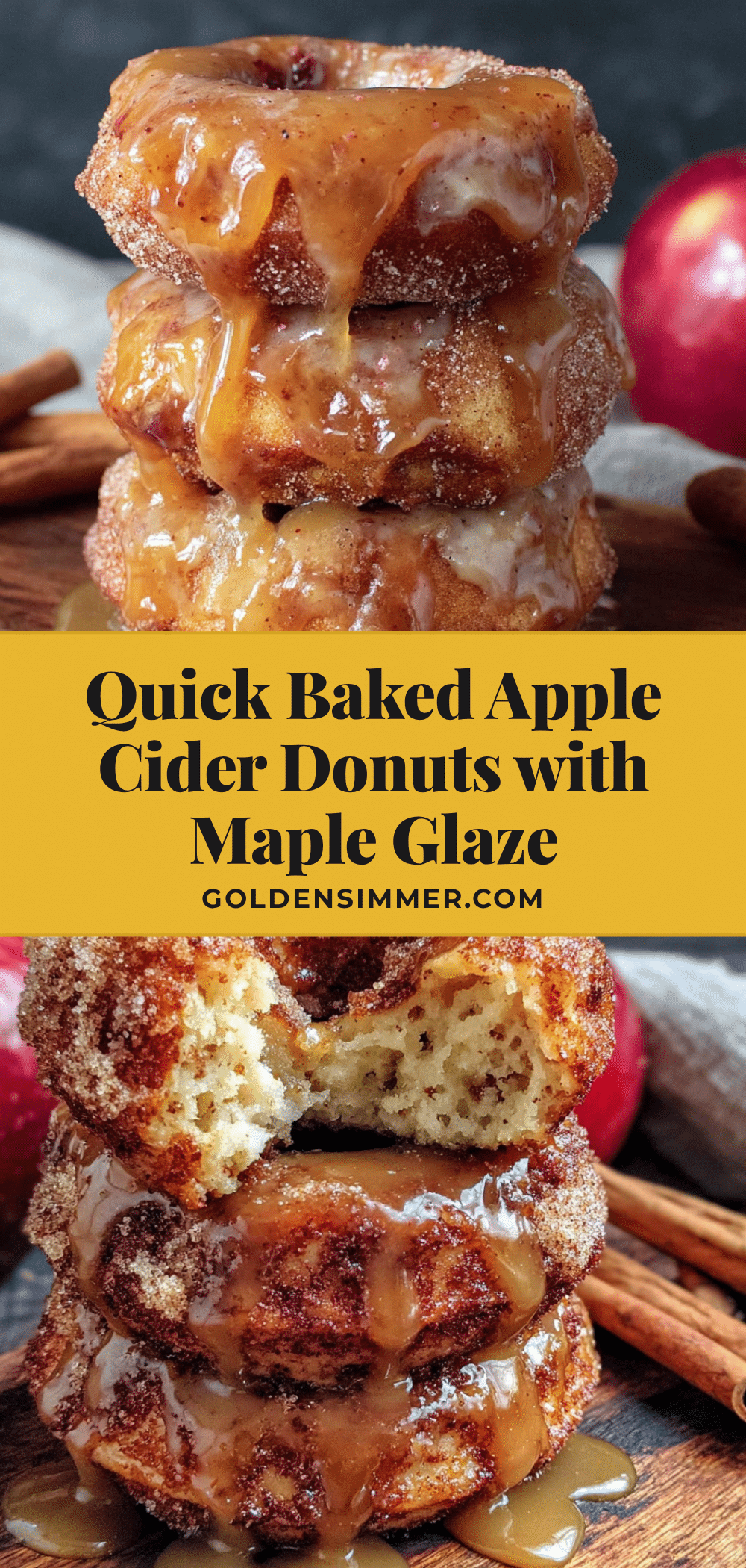 apple cider donuts recipe