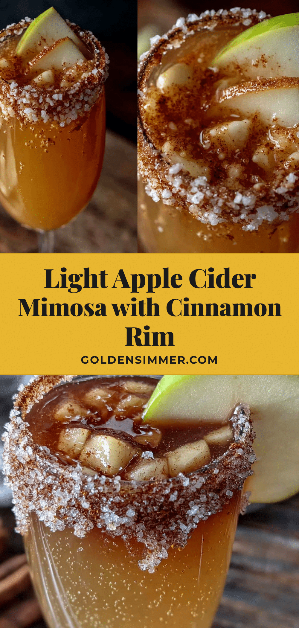 apple cider mimosa recipe