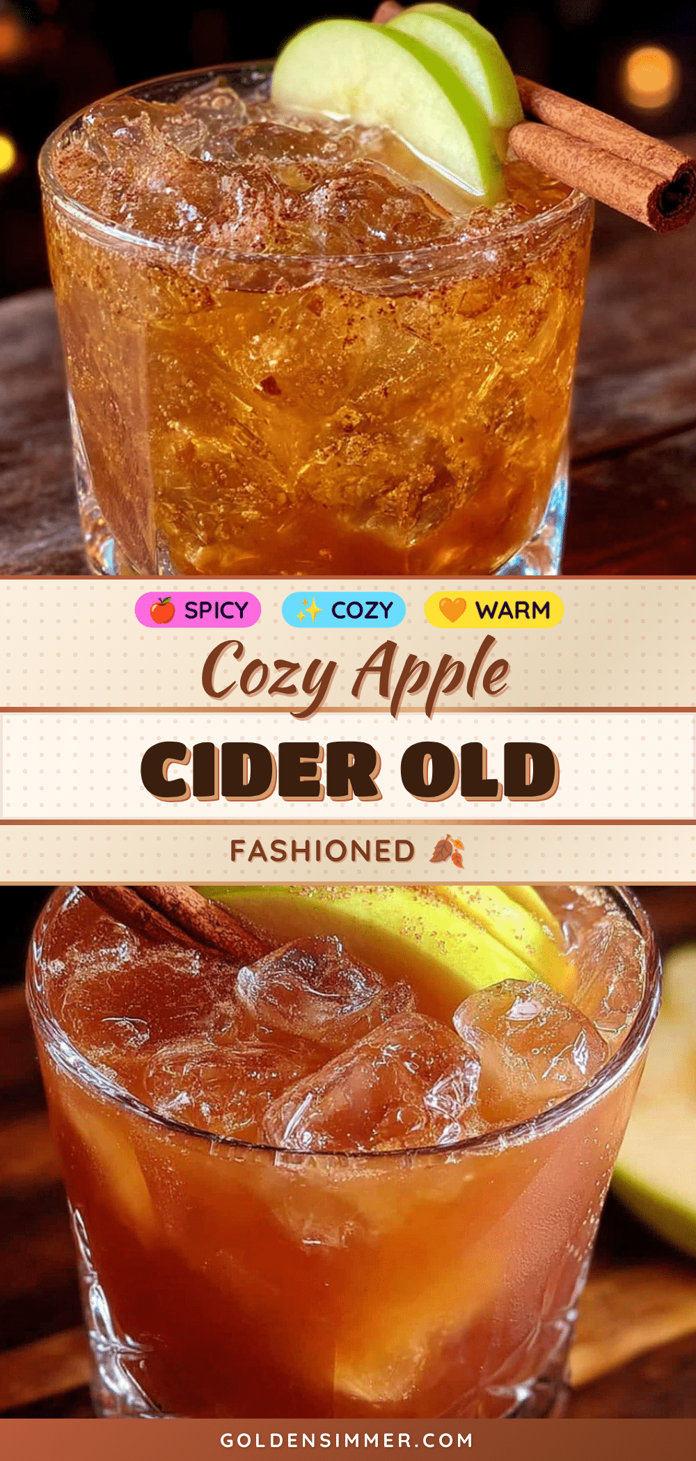 apple cider old fashioned recipe