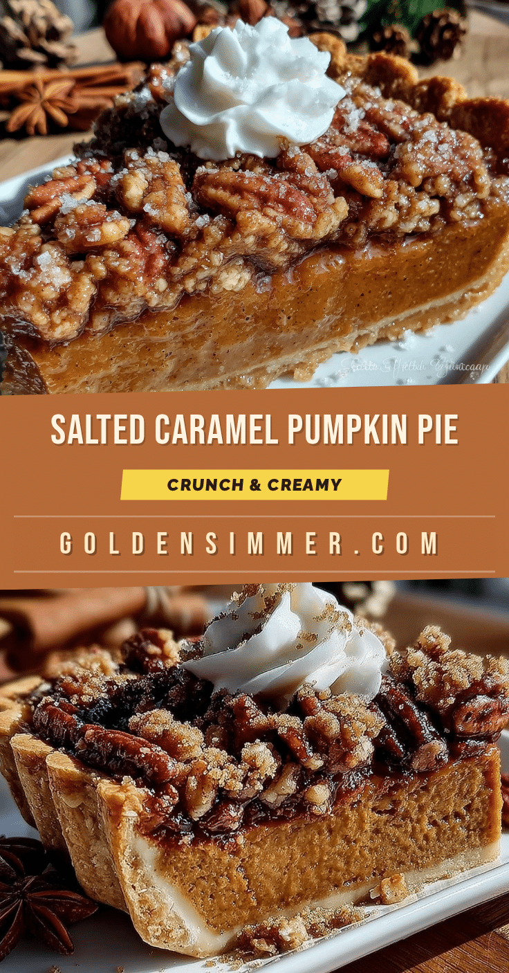 best easy pumpkin pie with salted pecan crumble recipe