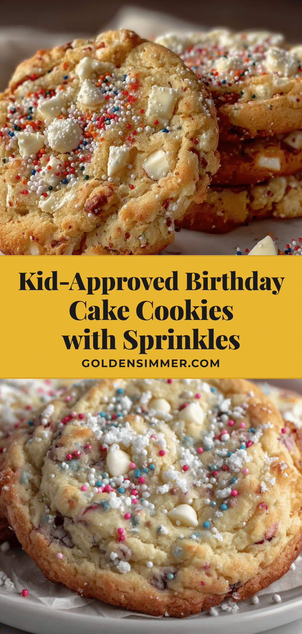 birthday cake cookies recipe