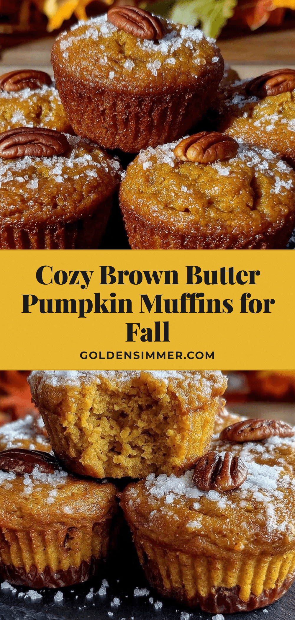 brown butter pumpkin muffins recipe