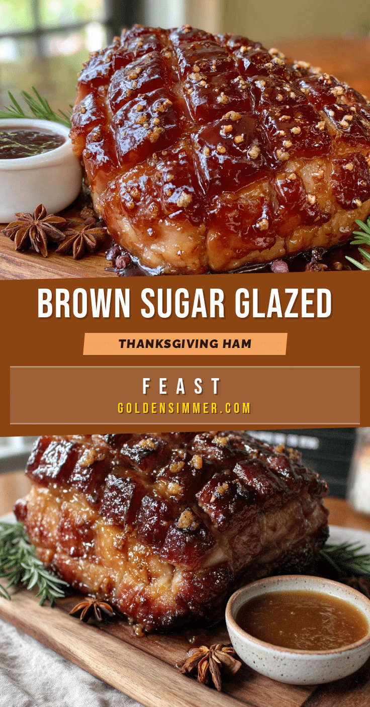 brown sugar glazed ham recipe