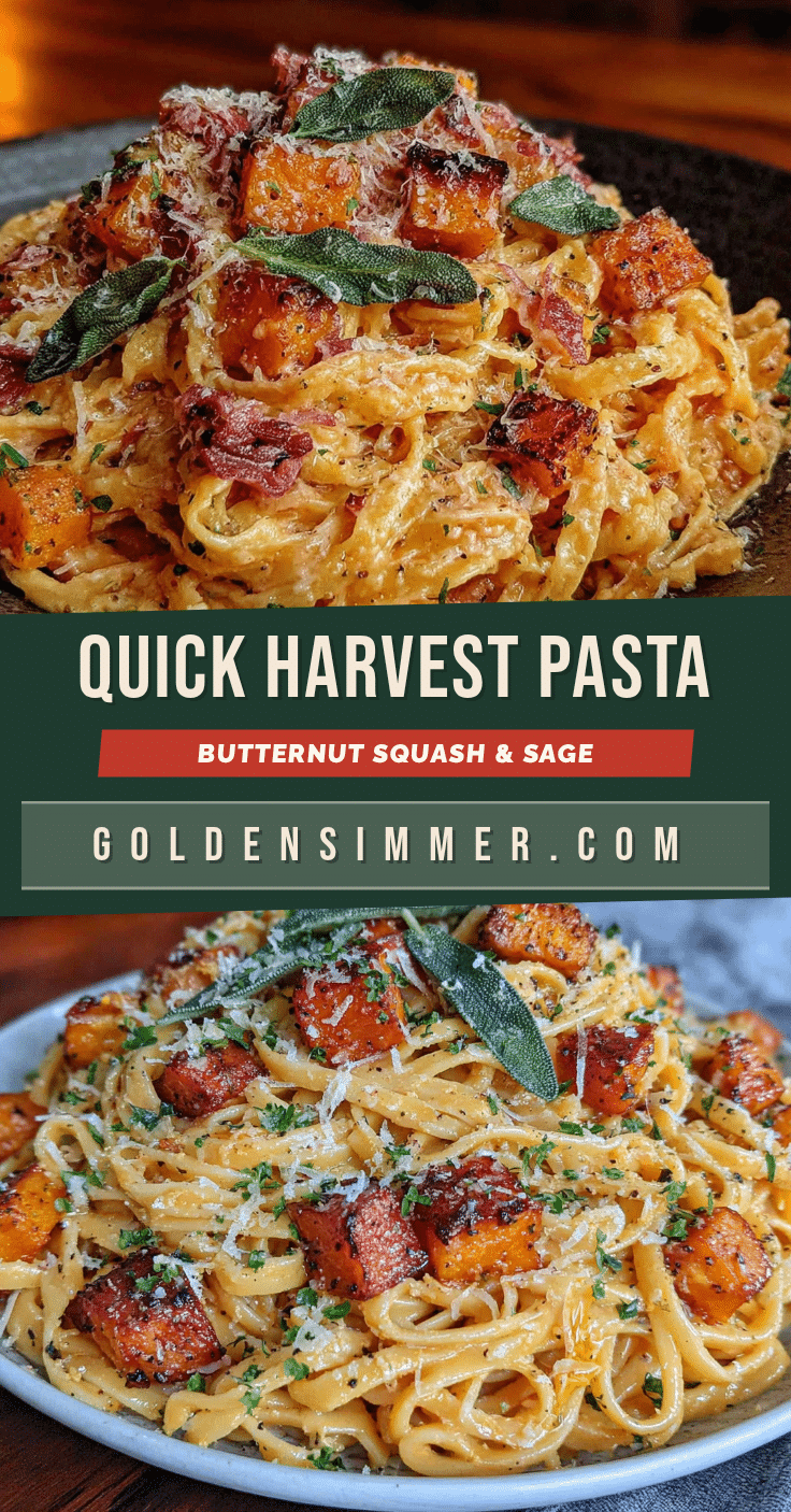 butternut squash pasta recipe