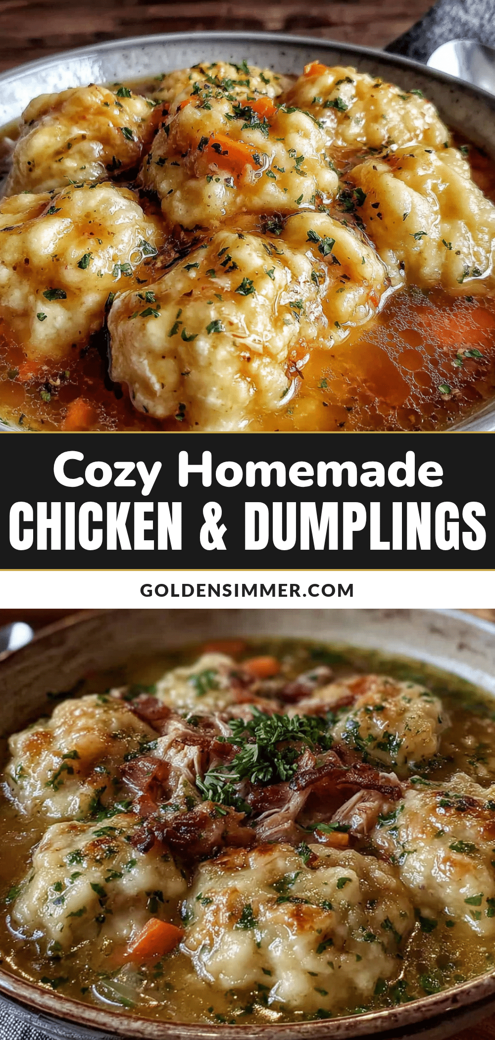 chicken and dumplings recipe