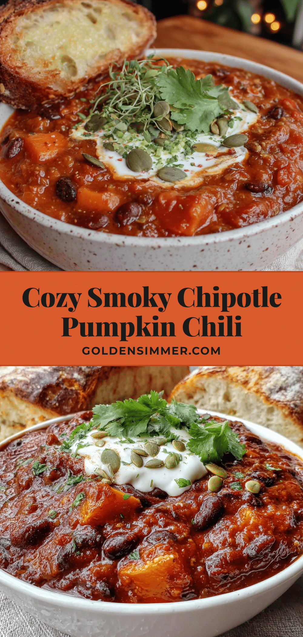 chipotle pumpkin chili recipe