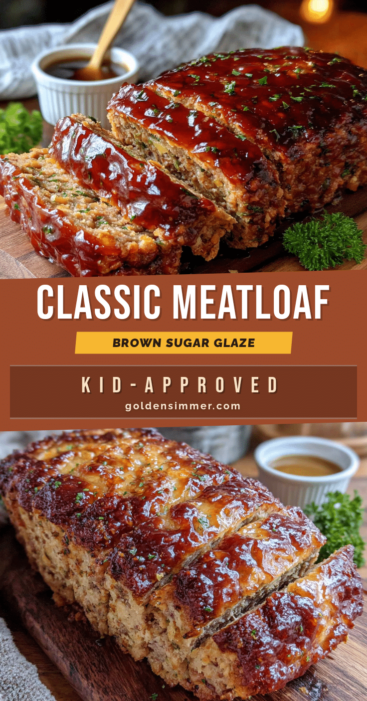 classic meatloaf with brown sugar glaze recipe