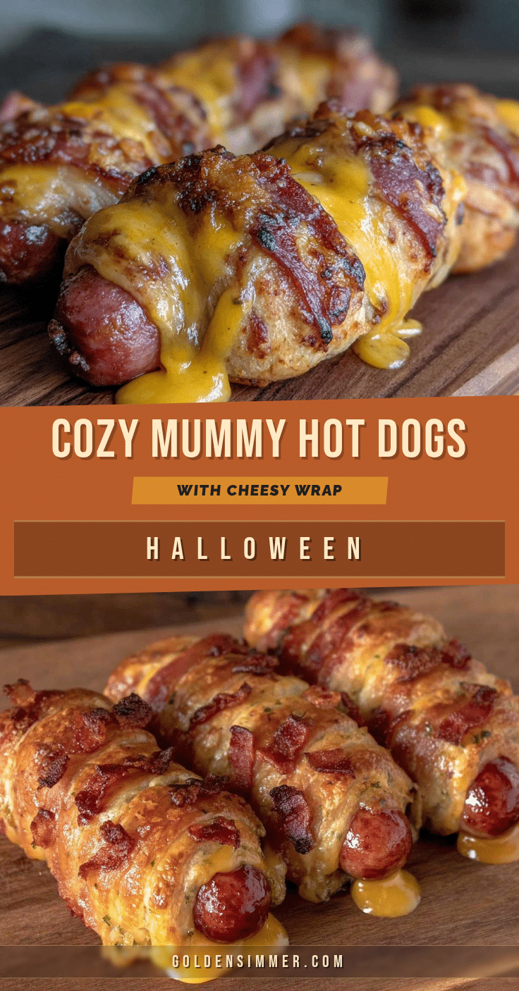 cozy mummy hot dogs recipe