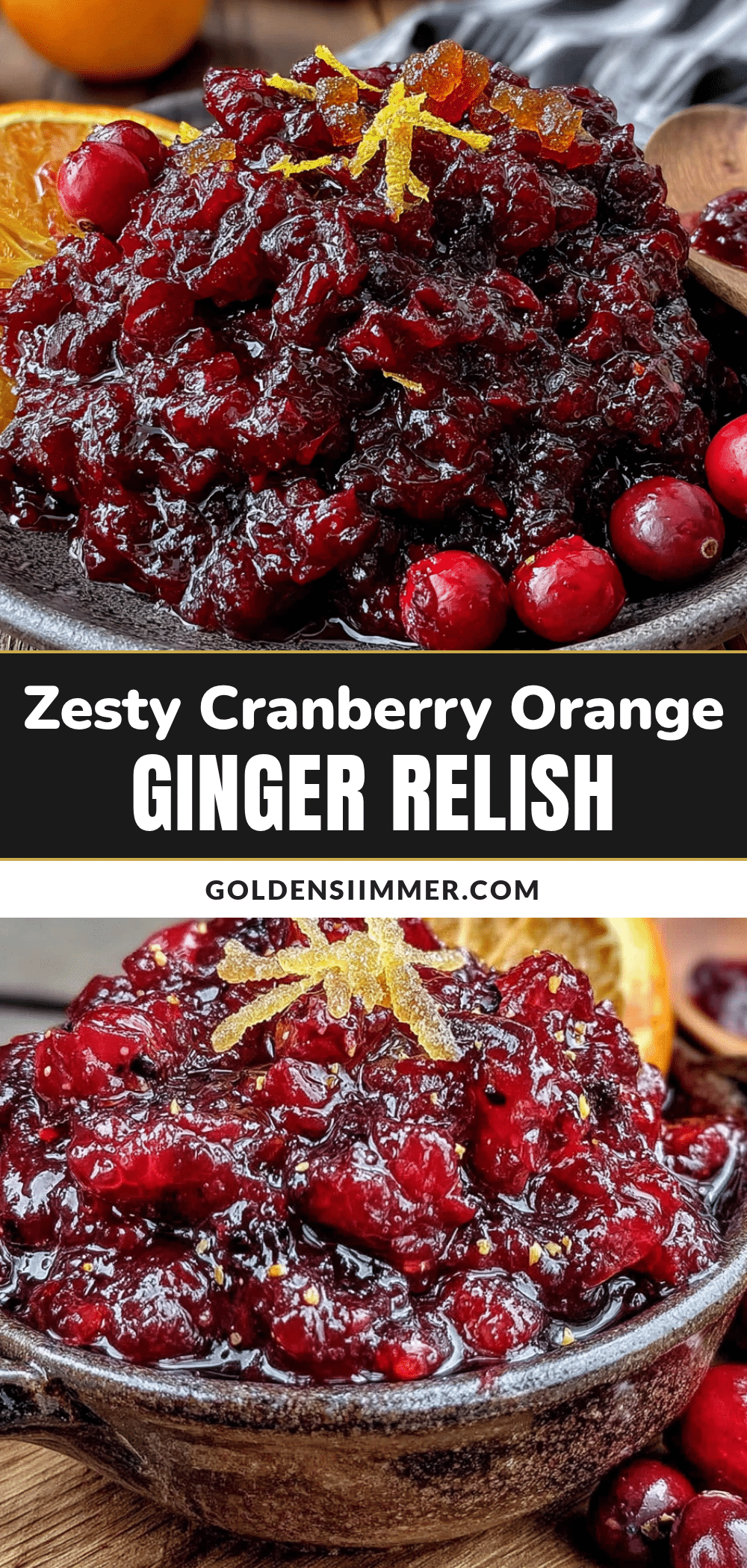 cranberry orange relish recipe