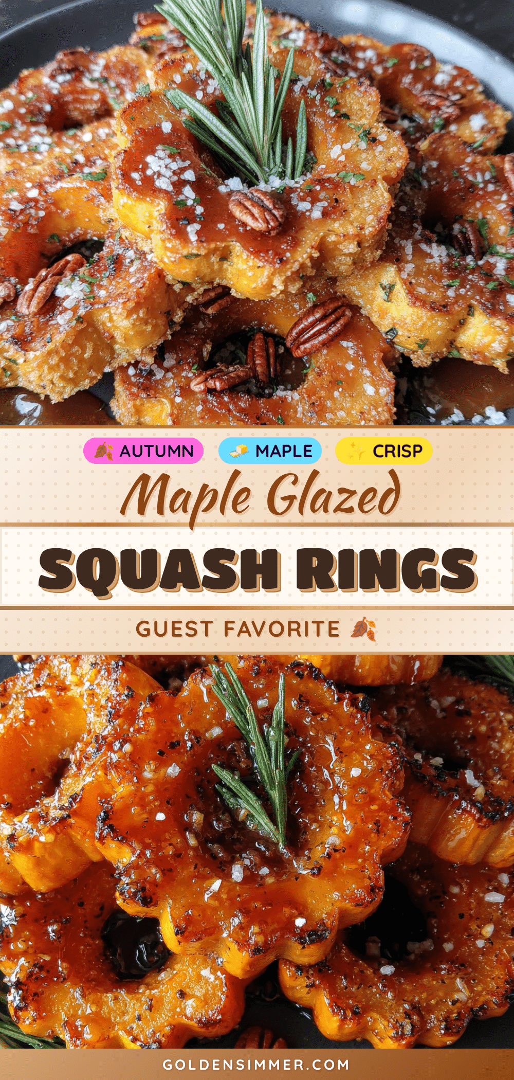 crispy delicata squash rings recipe