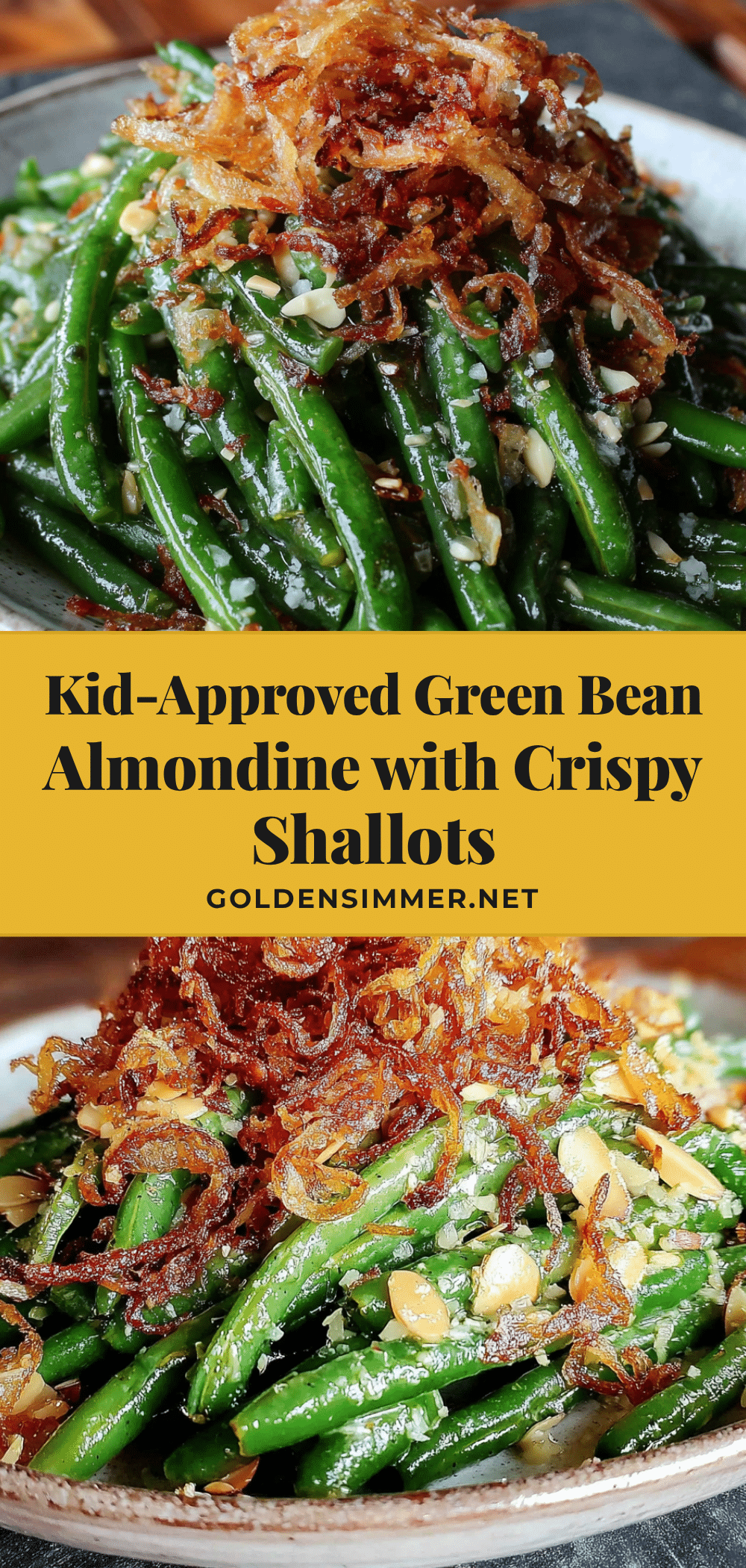 green bean almondine recipe