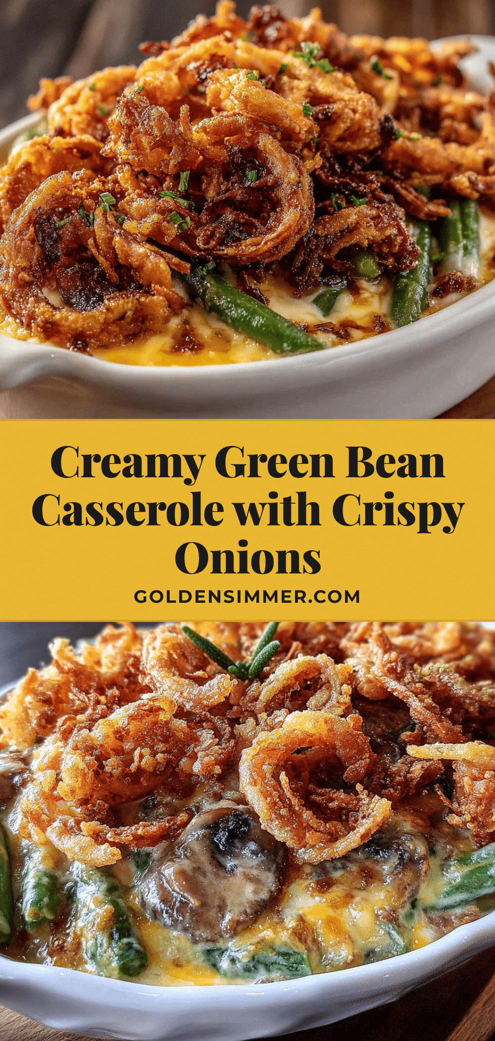 green bean casserole recipe