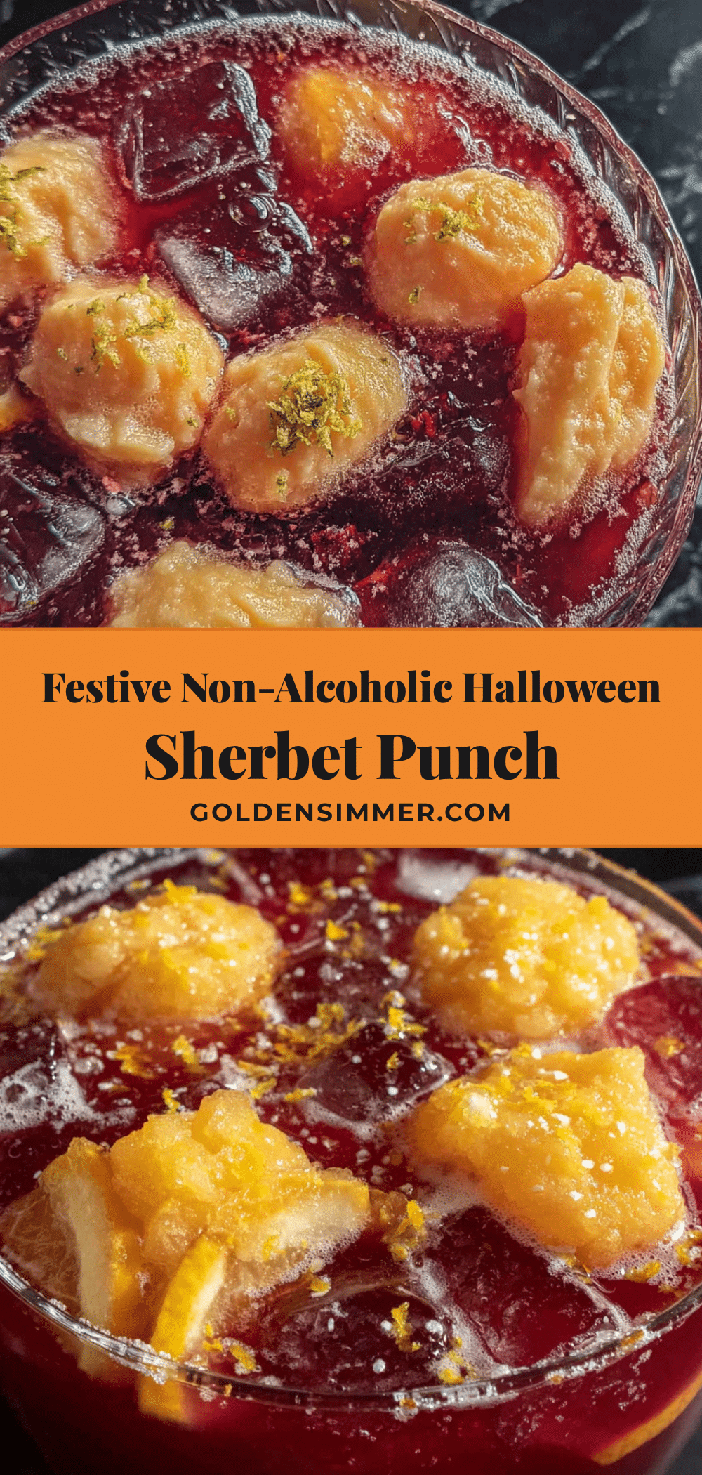 halloween sherbet punch recipe