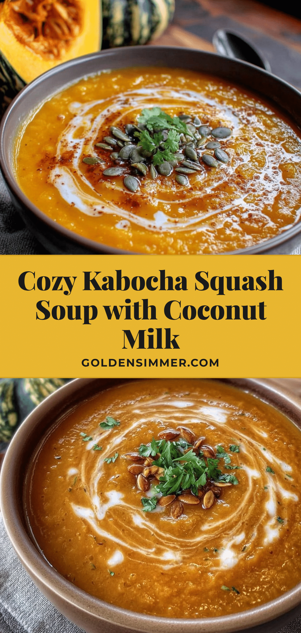 kabocha squash soup with coconut milk recipe