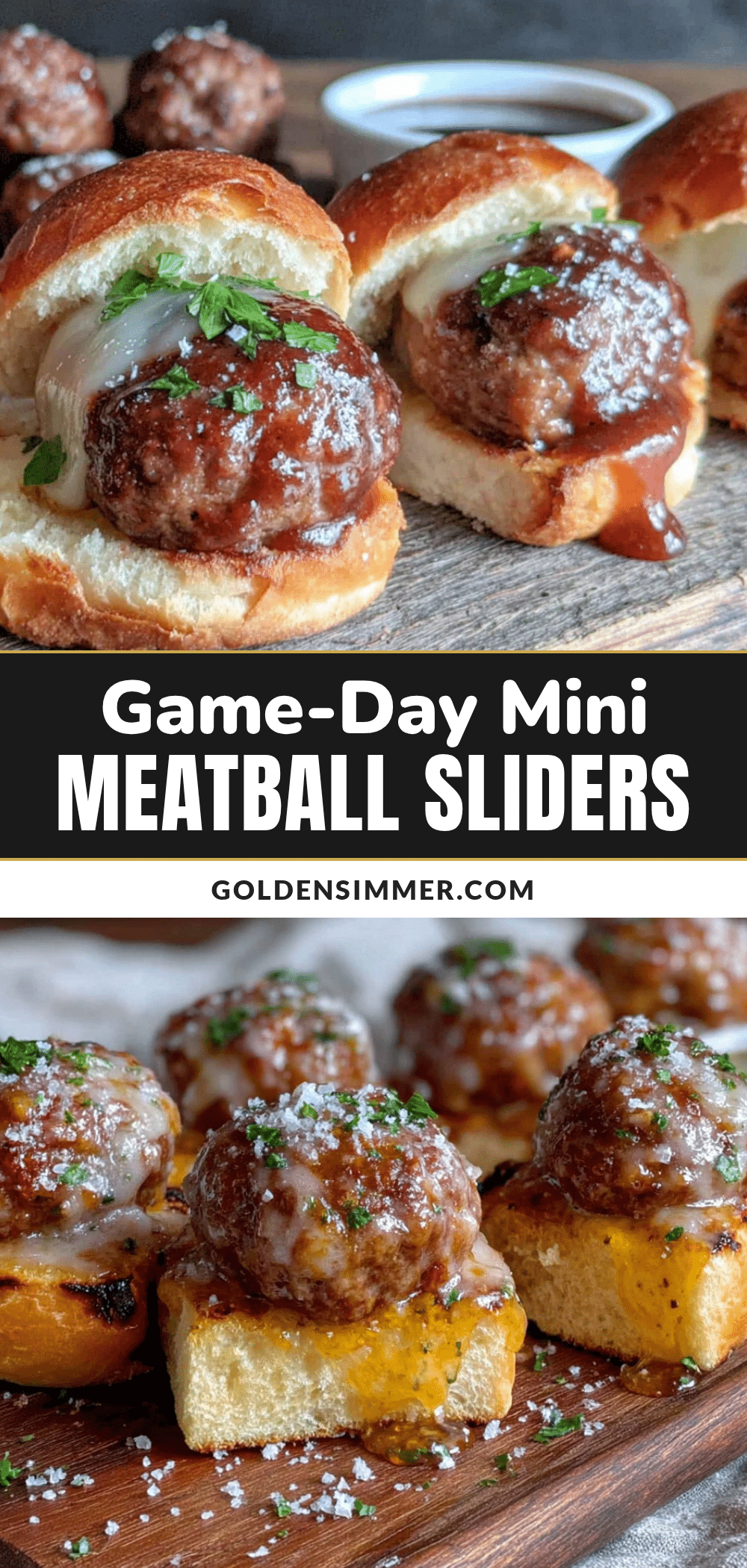 mini football meatball sliders recipe