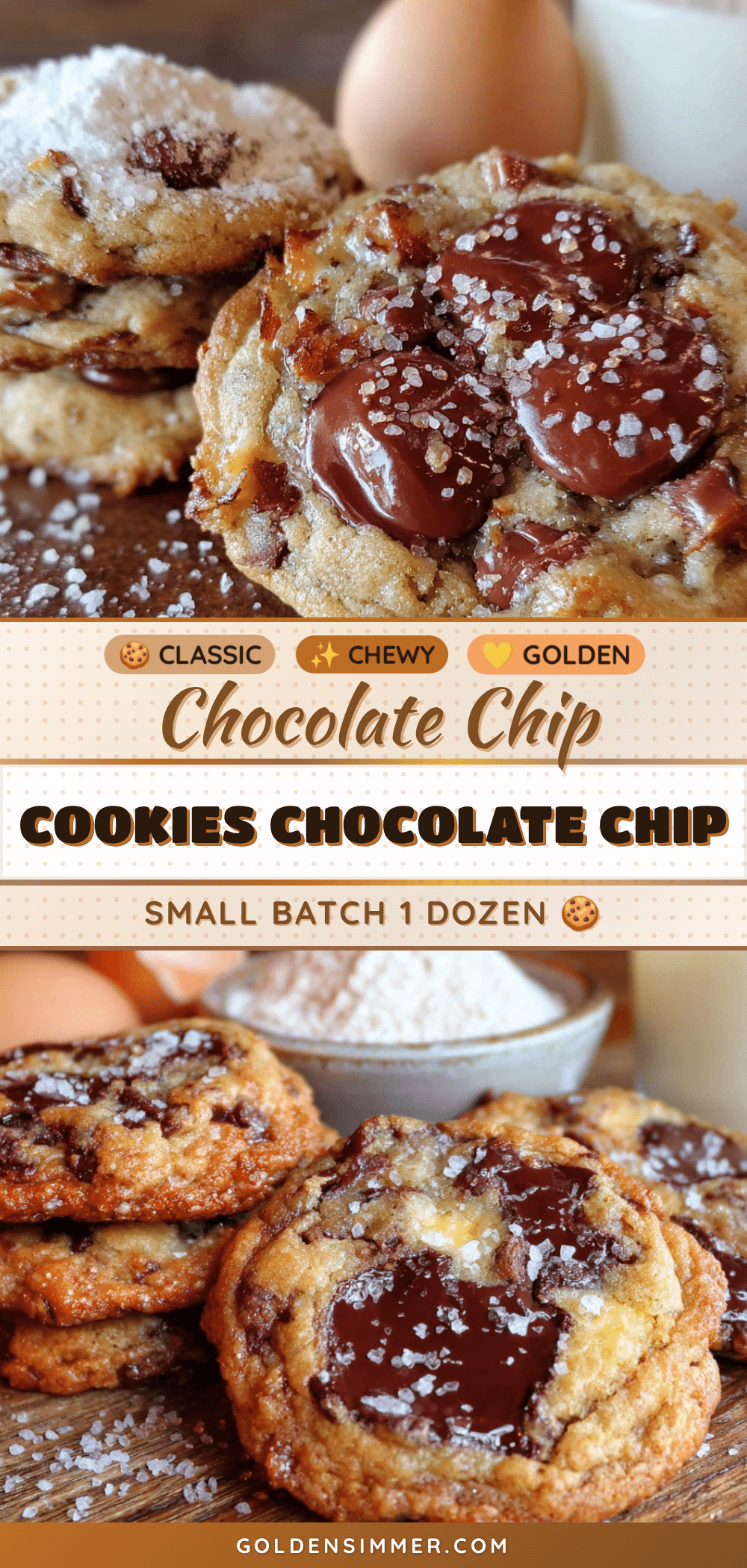 small-batch chocolate chip cookies recipe