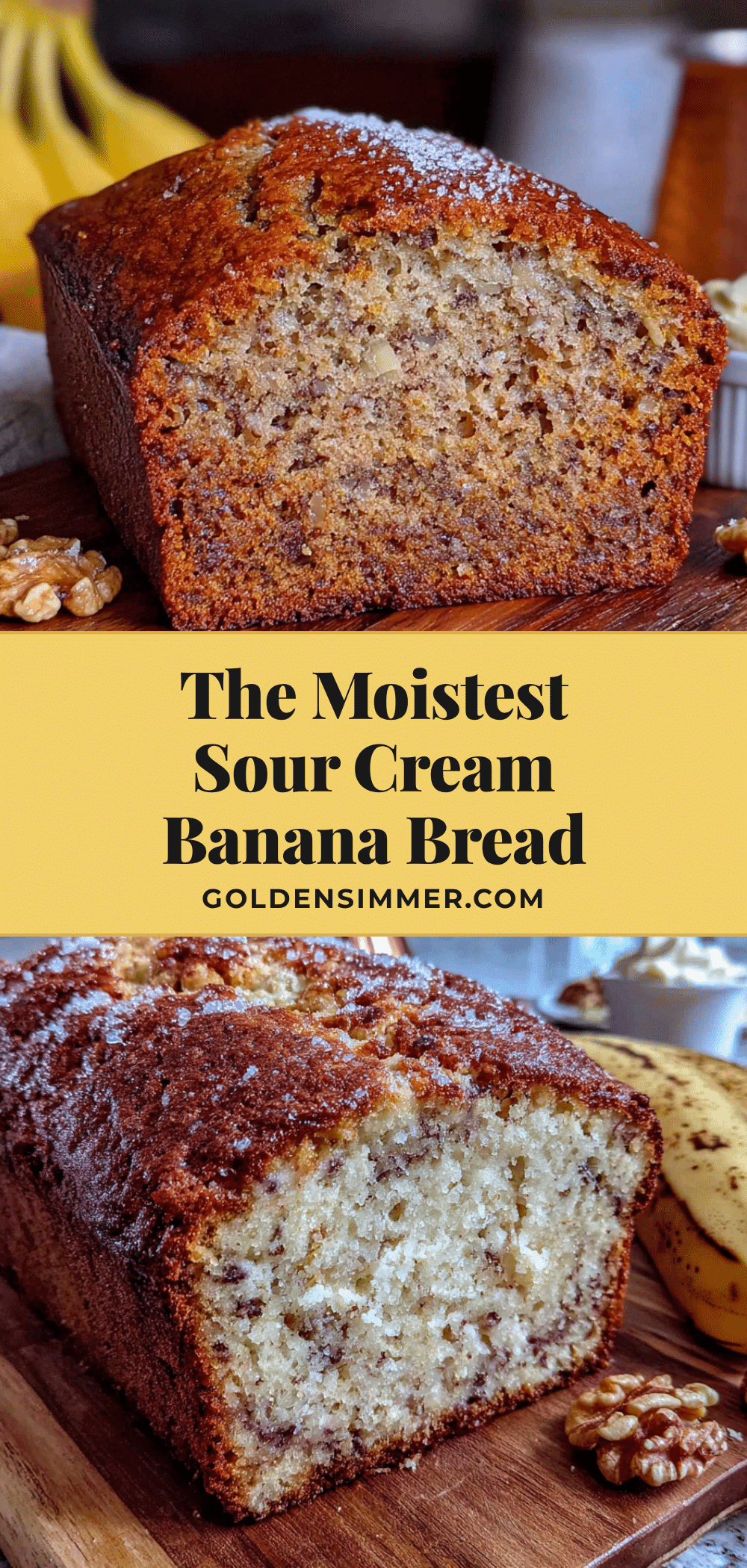 sour cream banana bread recipe