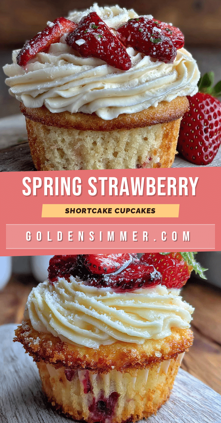 strawberry shortcake cupcakes recipe