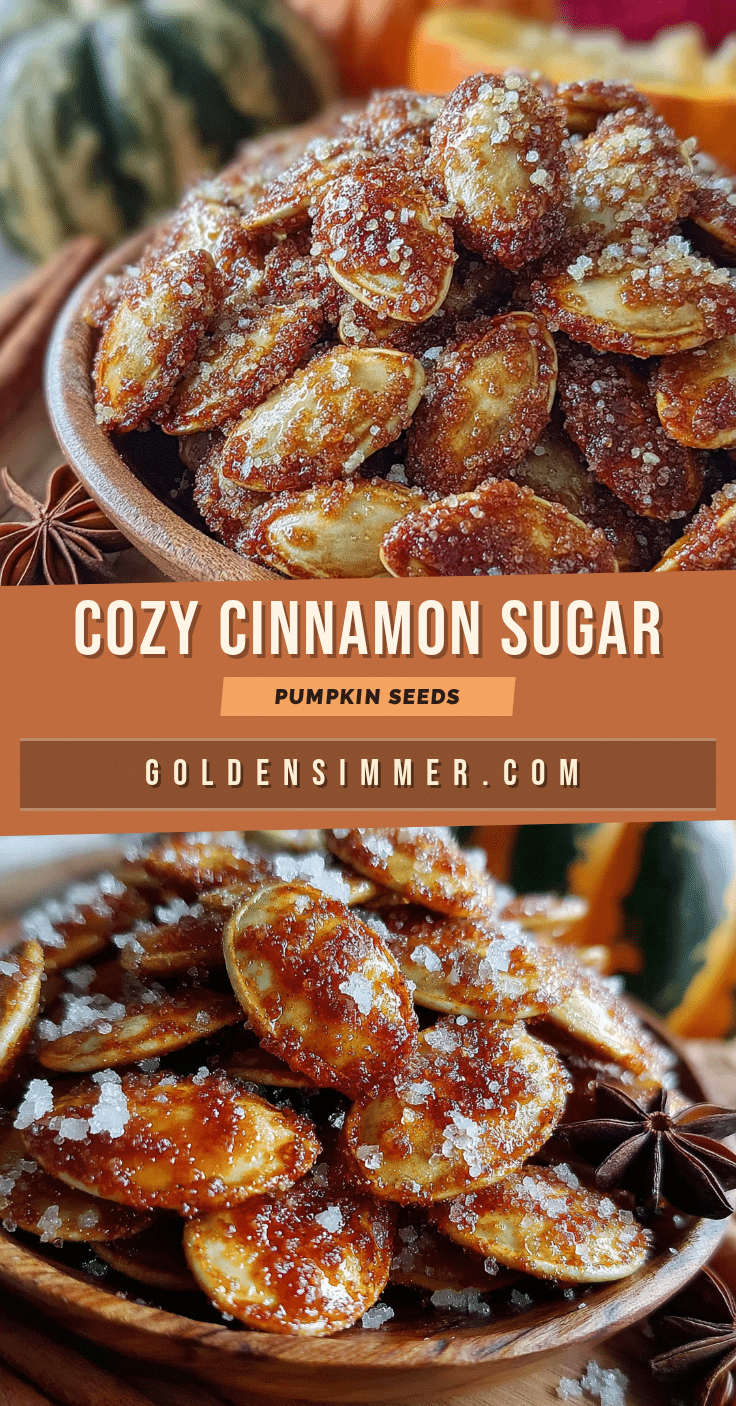 air fryer cinnamon sugar pumpkin seeds recipe