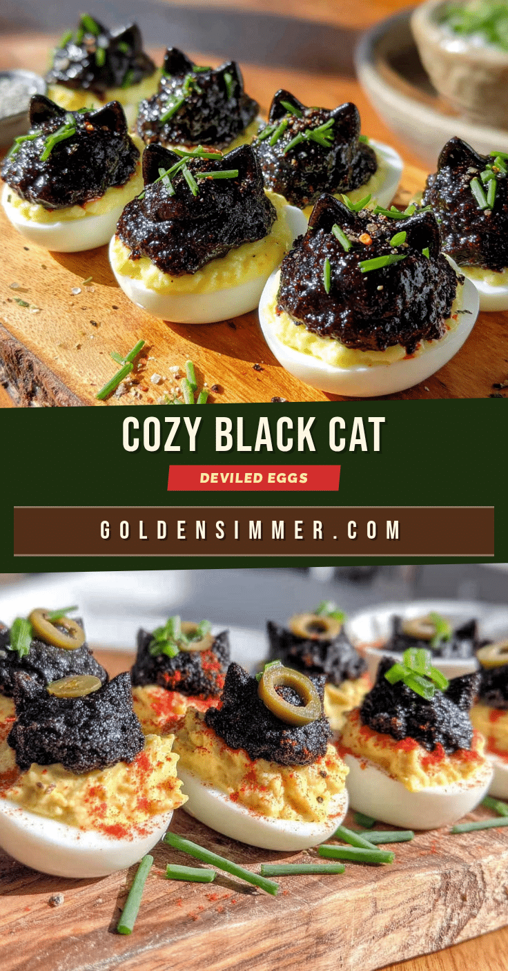 black cat deviled eggs recipe