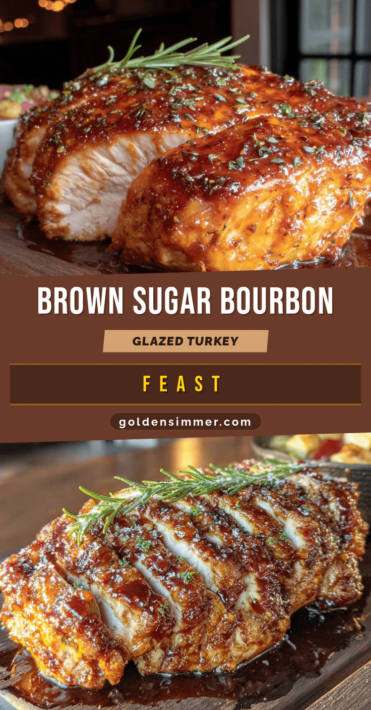 brown sugar bourbon glazed turkey breast recipe