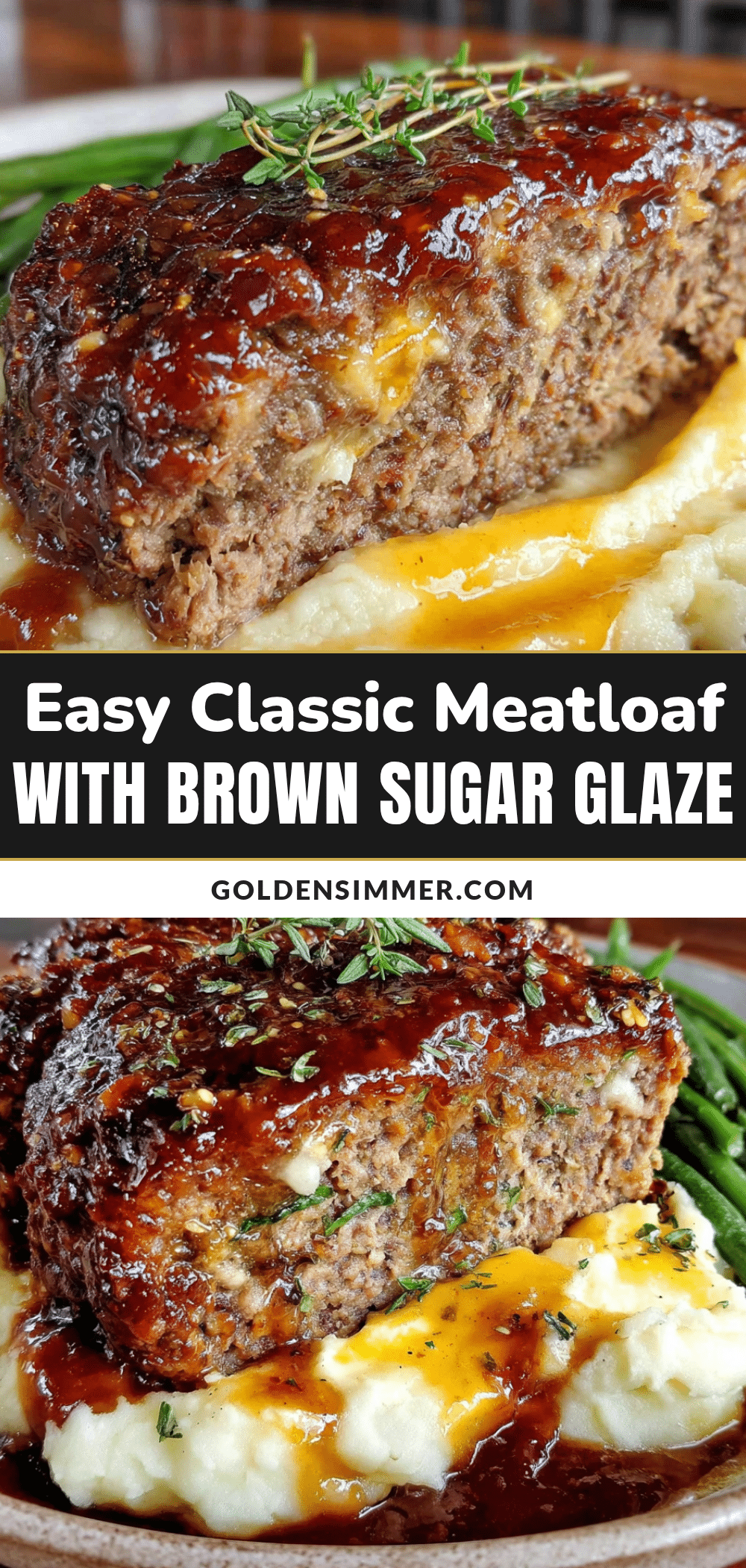 classic meatloaf with brown sugar glaze recipe