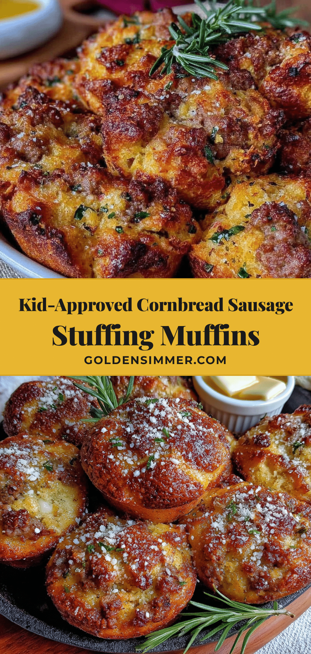 cornbread sausage stuffing muffins recipe