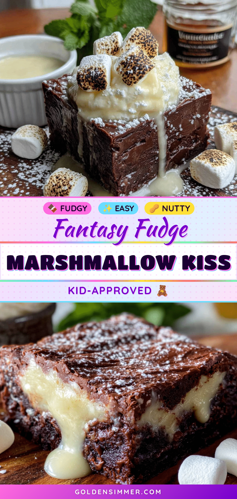 fantasy fudge with marshmallow creme recipe