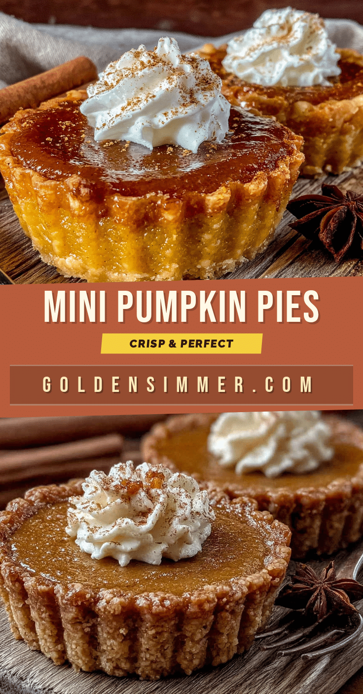 mini pumpkin pies recipe